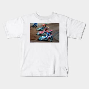 Reading Racers Speedway Motorcycle Action Kids T-Shirt